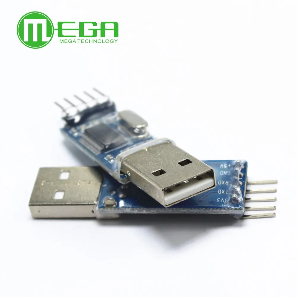 

50PCS PL2303HX USB to TTL / USB-TTL / STC microcontroller programming module / PL2303 nine of the upgrade board