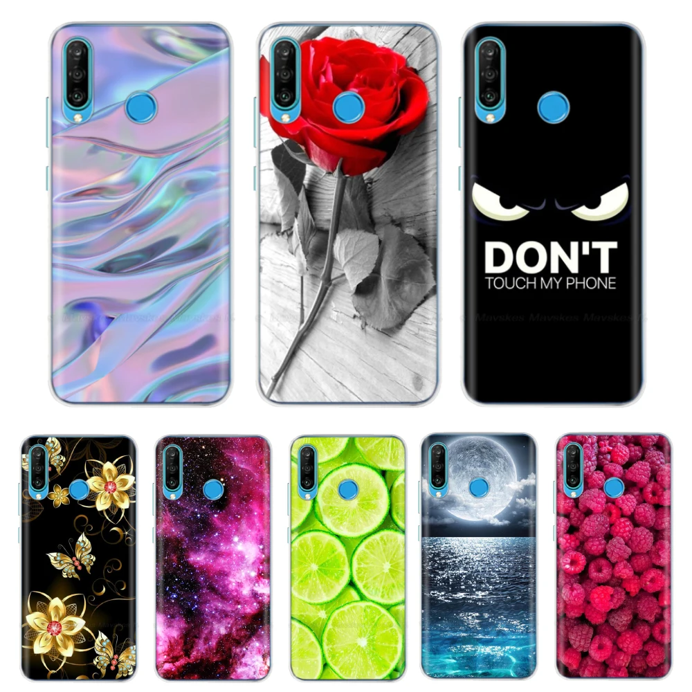 Чехол Funda для Huawei P30 Lite силиконовый чехол из ТПУ задняя крышка Pro P30Lite P30Pro P 30