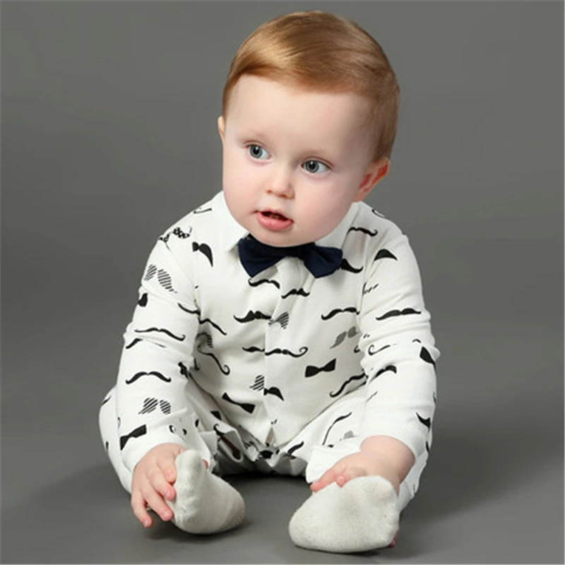 2017 Детский комбинезон весенний одежда для маленьких мальчиков хлопковая