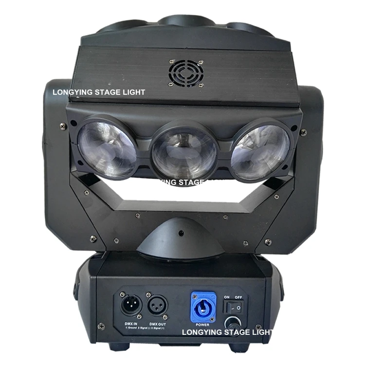 Бесплатная доставка 9X12W CREE LED Spider DMX512 10/41ch 5 градусов угол луча движущаяся головная