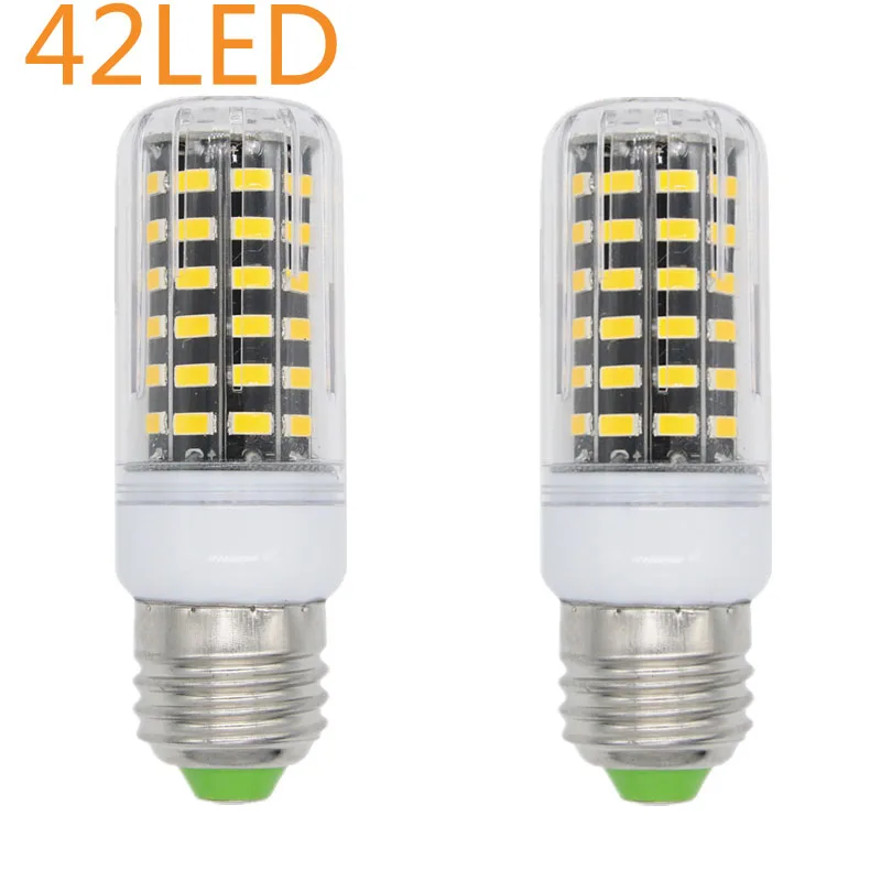 Светодиодная лампа 5733 SMD 3 Вт 5 7 10 15 светодиодные лампы Кукуруза E27 E14 110 В 220 в 240