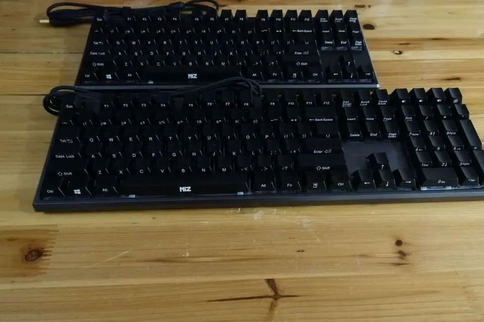 Черный NIZ 87 емкостный 30g механическая клавиатура программа TKL topre аналогичный