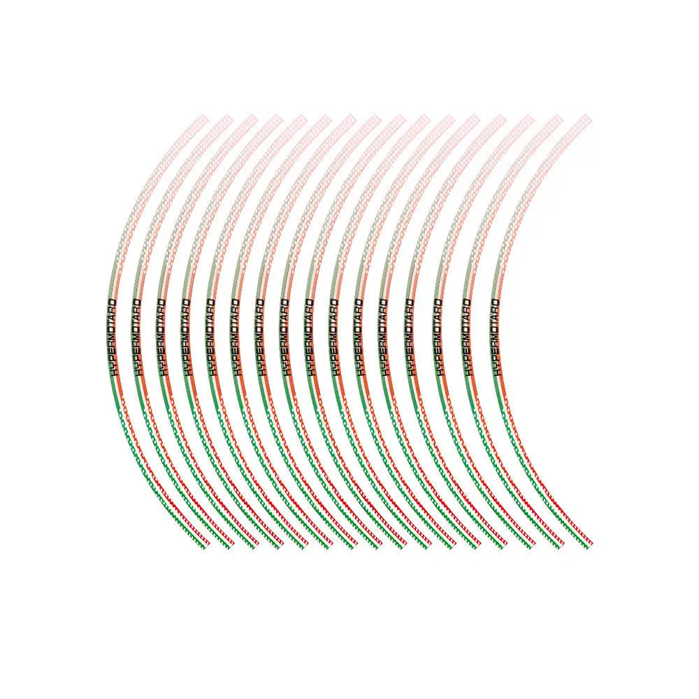 

KODASKIN wheel decals stickers rim stripes motorbike for DUCATI HYPERMOTARD 939 1100