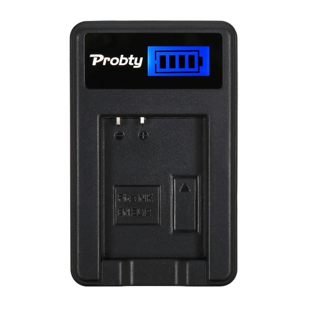 Probty EN EL12 RU ЖК дисплей Батарея Зарядное устройство для цифровой камеры Nikon COOLPIX S9100