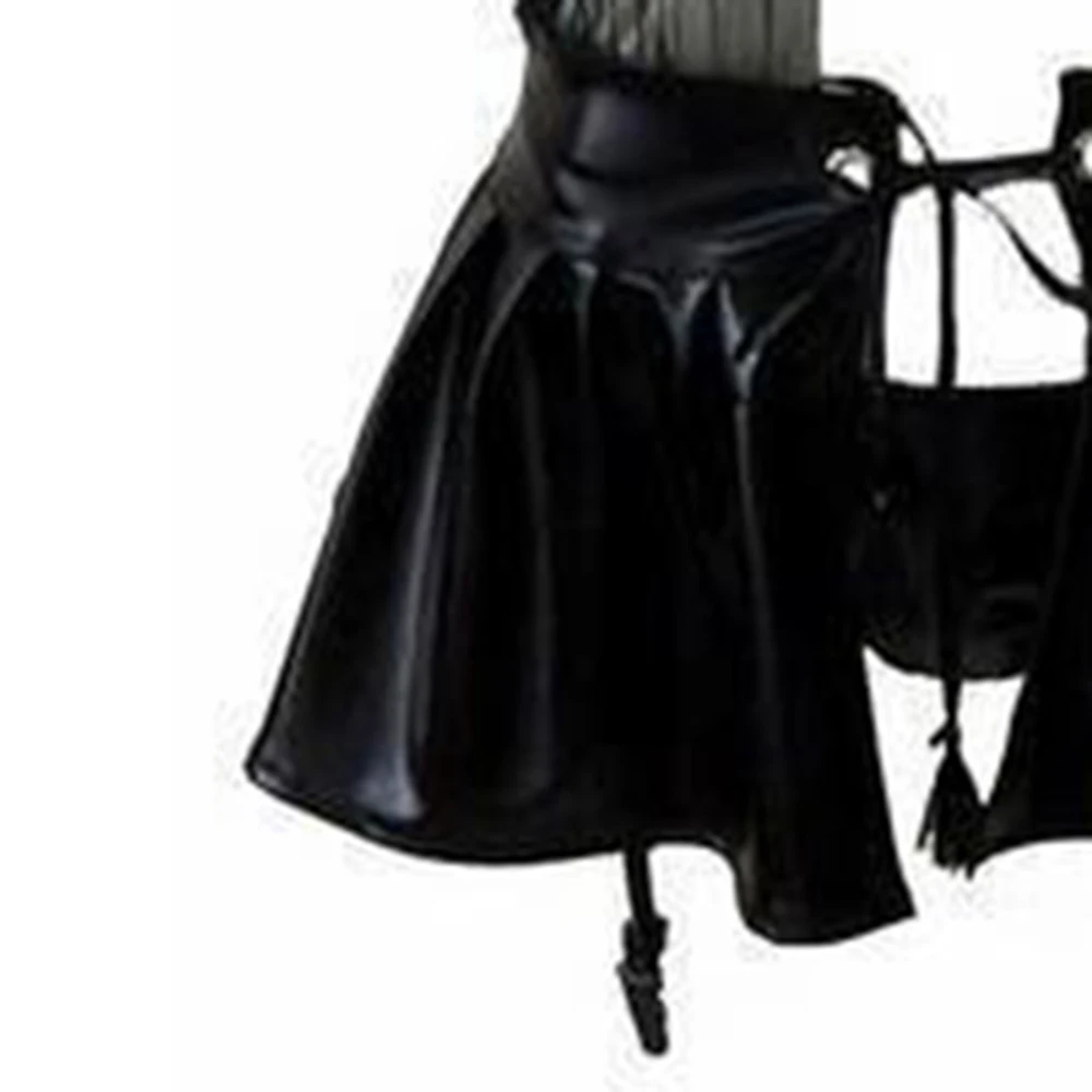 Сексуальное женское белье Женская перспектива Babydoll сетчатая кожаная одежда для