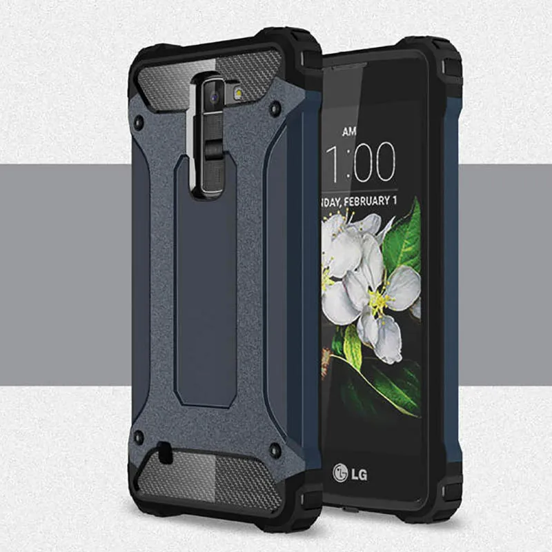 Для LG K4/K5/K7/K8 гибридный надежная защита от повреждений броня корпуса для