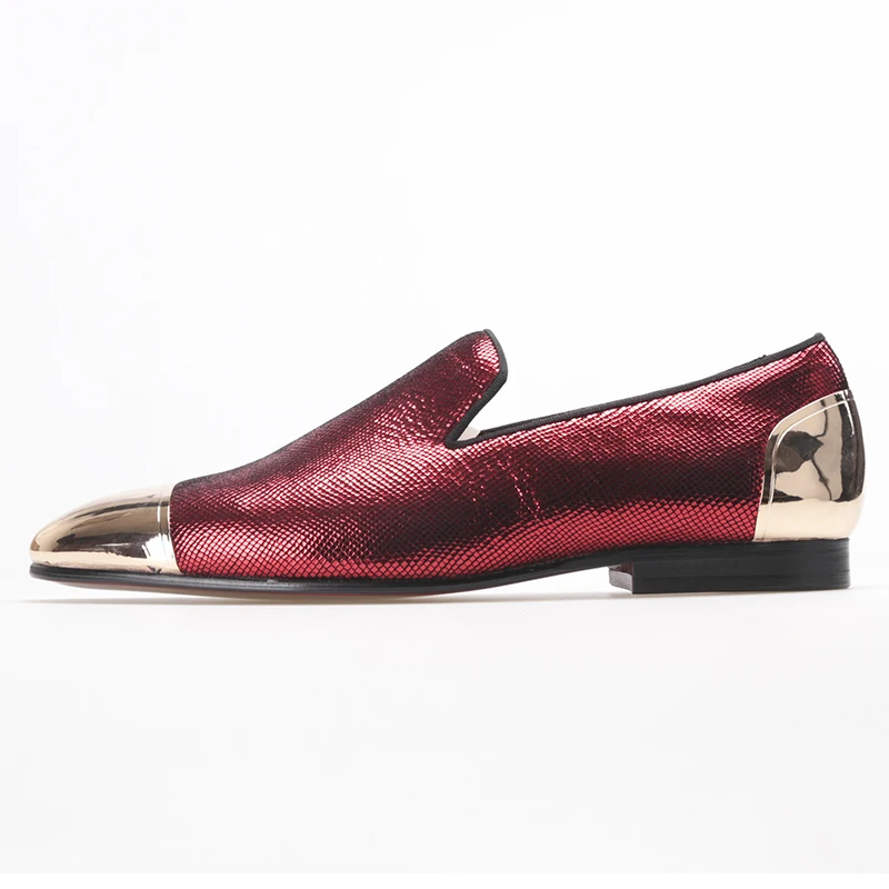 Men loafers classic fashion design style men flat shoes new handmade wedding and party | Обувь