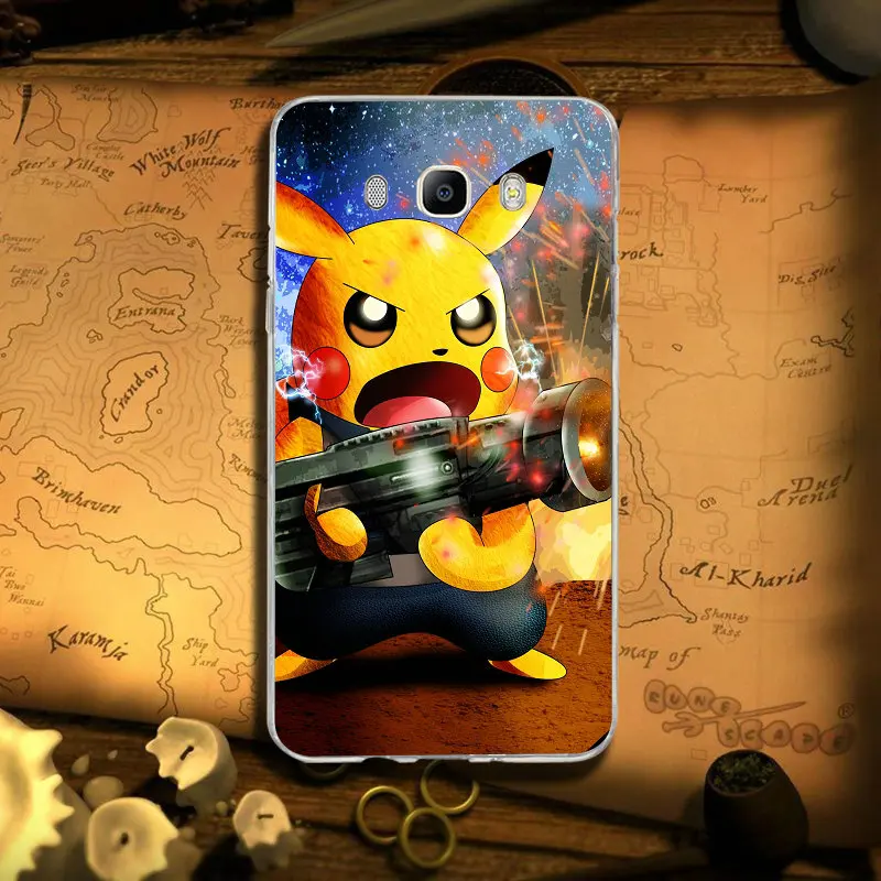 Pokemons детектив Pikachus Мягкий силиконовый чехол для смартфона мобильный телефона