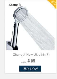 Zhang Ji Хромированная Пластина ABS пластиковая душевая головка держатель 360 градусов Регулируемая Вакуумная присоска насадка для душа кронштейны
