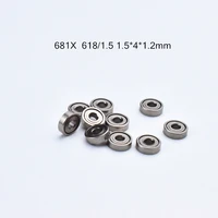 bearing 10pcs 681x 1 541 2mm free shipping chrome steel metal sealed high speed mechanical equipment parts