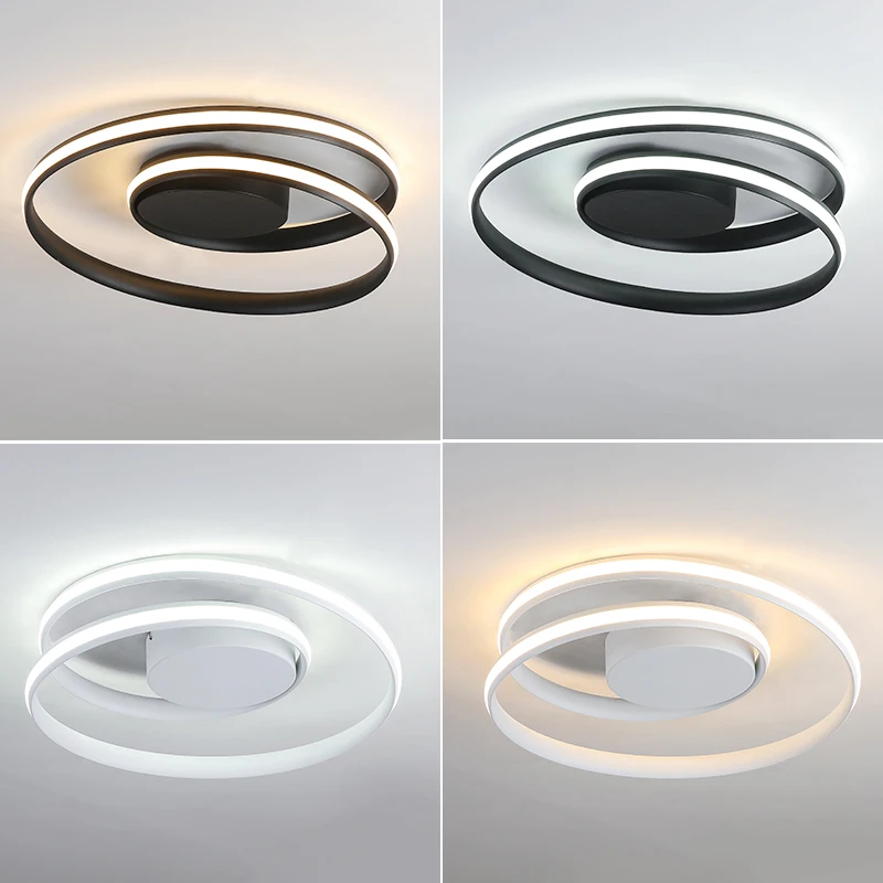 Lustre люстра LED освещение гостиной спальни современная алюминиевая волна