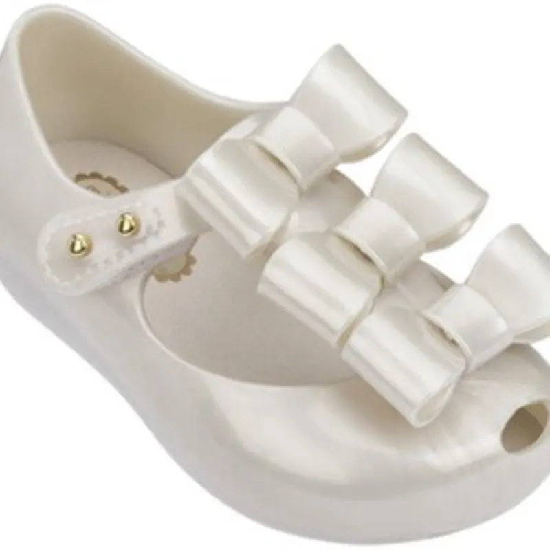 

Girls Jelly Shoes New Ultragirl Triple Bow Mini Bow Fish Boots