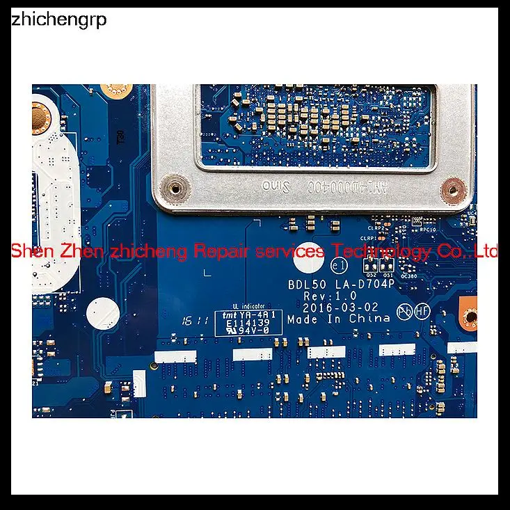 SZZC для pavilion 15 Ай ноутбука BDL50 LA D704P 858868 601 SR2EZ i7 6500U DDR4 дискретной графической
