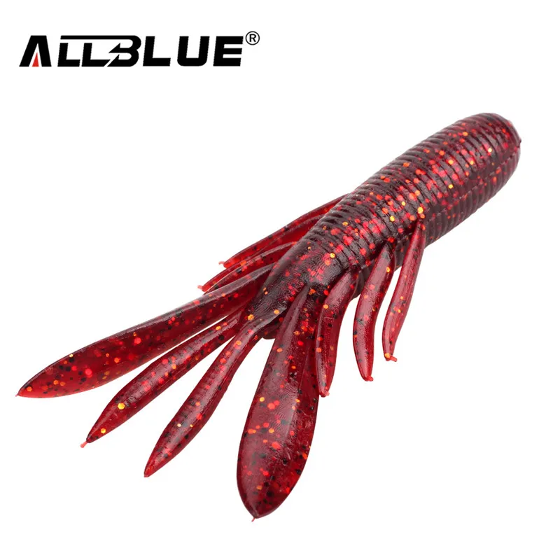 ALLBLUE 6 шт./лот Заказные приманки Super Craws мягкая рыболовная приманка для рыбалки