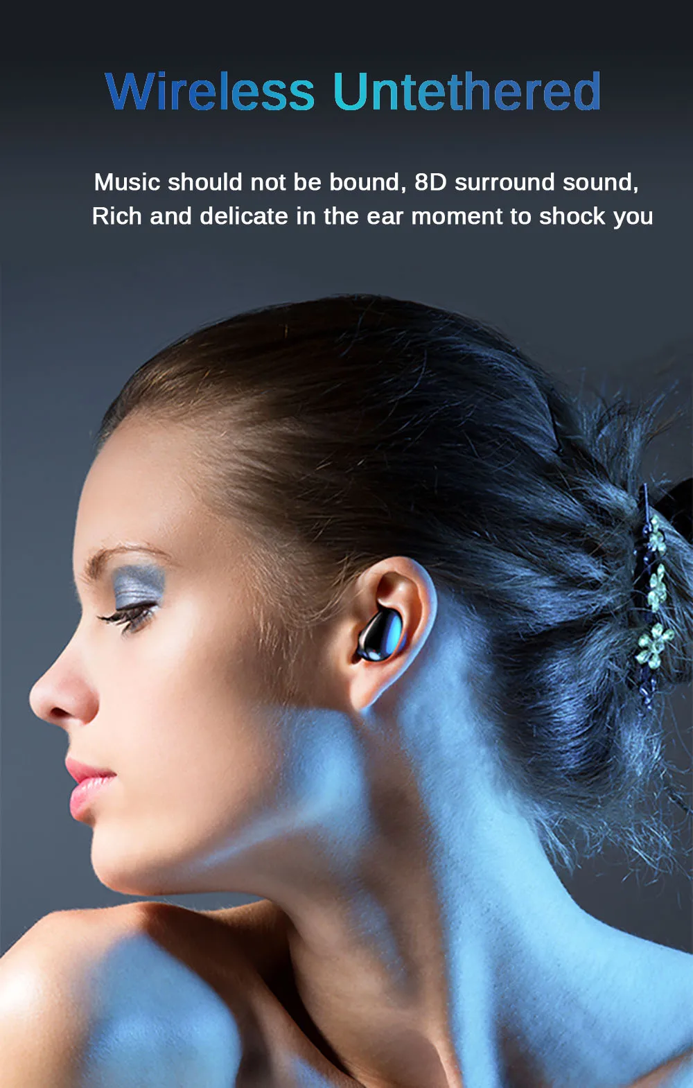 QCR TWS 5,0 Bluetooth наушники IP7 беспроводные наушники 6D стерео HiFi беспроводная гарнитура Earbus игровая гарнитура с микрофоном 2200 мАч