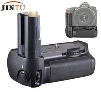 jintu battery grip replacement mb d80 works with 6pcs aa batteryen el3e battery holder for nikon d90 d80 dslr slr camera