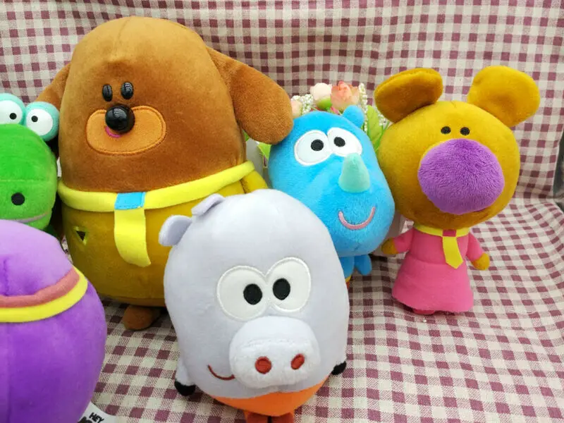 Набор из 3 х Эй Duggee Гав рулет Happy мягкая плюшевая игрушка подарок