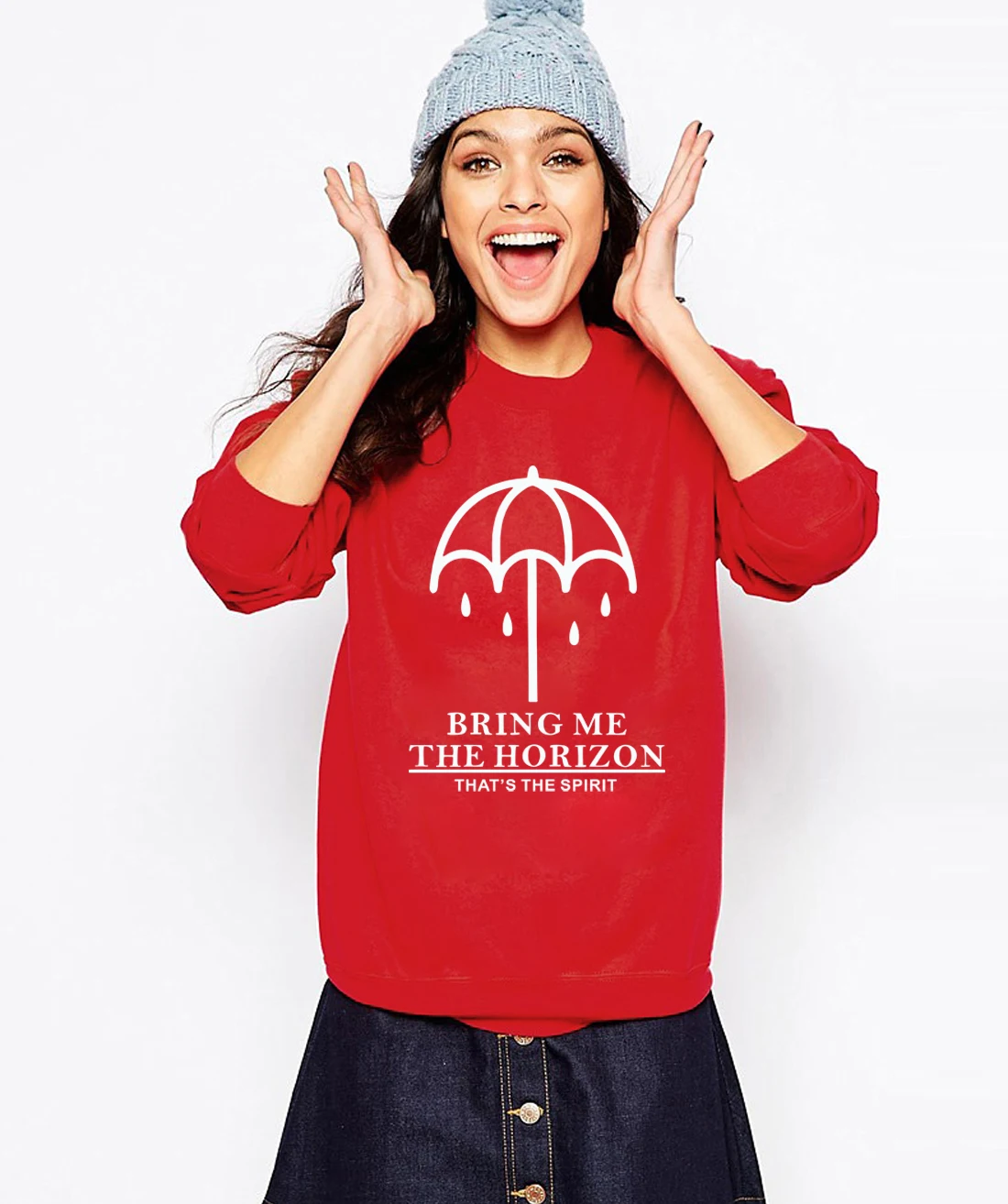 Модная Толстовка с длинным рукавом BRING ME THE HORIZON для женщин kawaii хип-хоп femme harajuku флисовая толстовка брендовая одежда тонкая