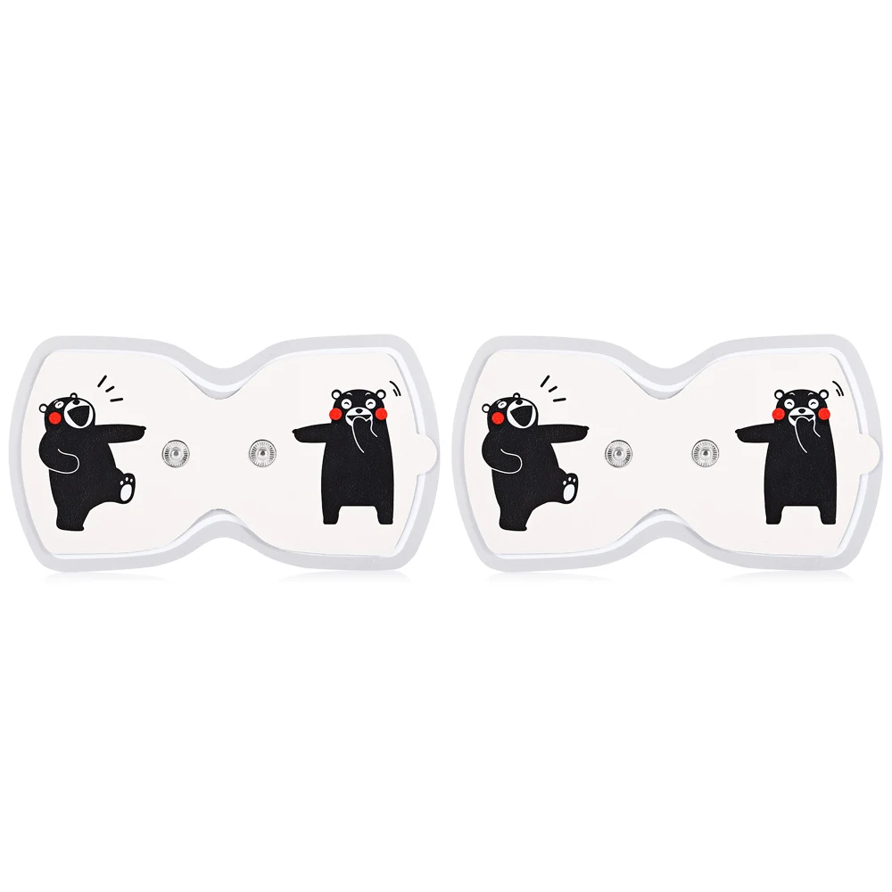 2pc Massage Machine2 Xiaomi Mi дома электрические TENS Импульсный Терапевтический массажный инструмент иглоукалывание оснастки электродные накладки нательный пластырь - Цвет: 2pc Massage Machine2