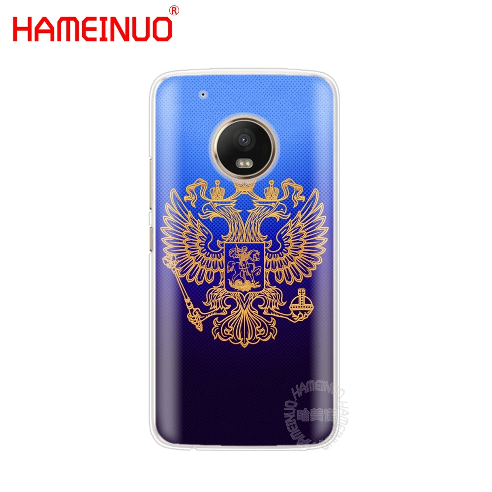 HAMEINUO чехол с российским флагом и орлом для Motorola Moto G6 G5 G5S G4 PLAY PLUS ZUK Z2 pro | Мобильные