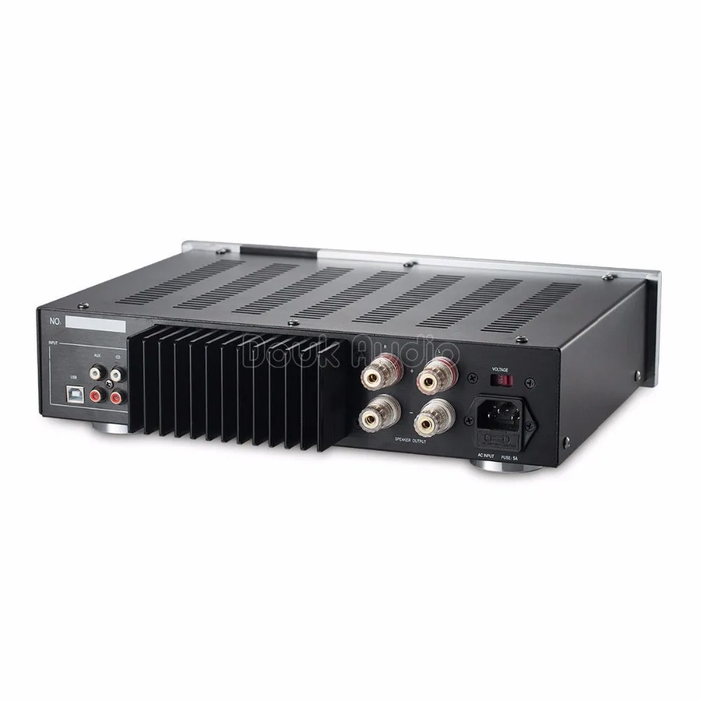 Douk аудио HIFI мощность интегрированный GE5670 ламповый усилитель/ламповый предусилитель с PCM2706+ PGA232 USB декодирование