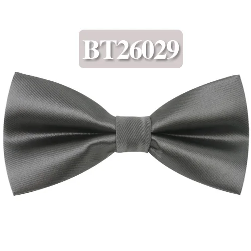 BT26029 Рубашки ярких цветов с галстуком-бабочкой для мужчин, деловые свадебные галстуки-бабочки для взрослых, одноцветные галстуки-бабочки, костюм с бабочками - Цвет: BT26029