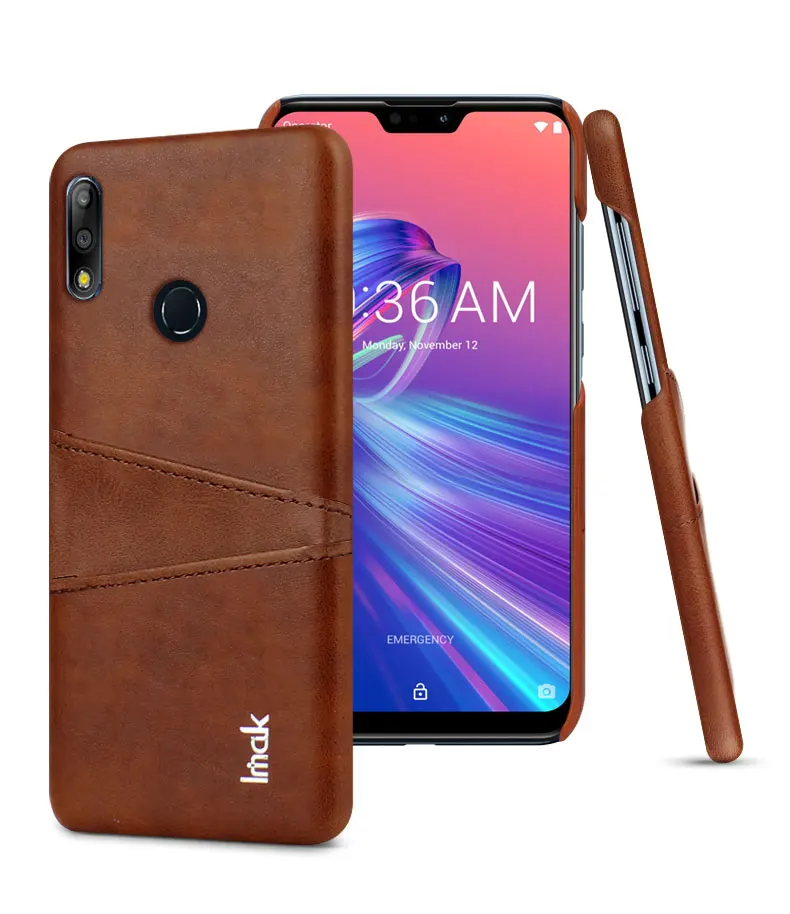 Для Asus ZB631KL чехол Imak Ruiyi серия светильник роскошный из искусственной кожи жесткий чехол для телефона для Asus Zenfone Max Pro M2 ZB631KL