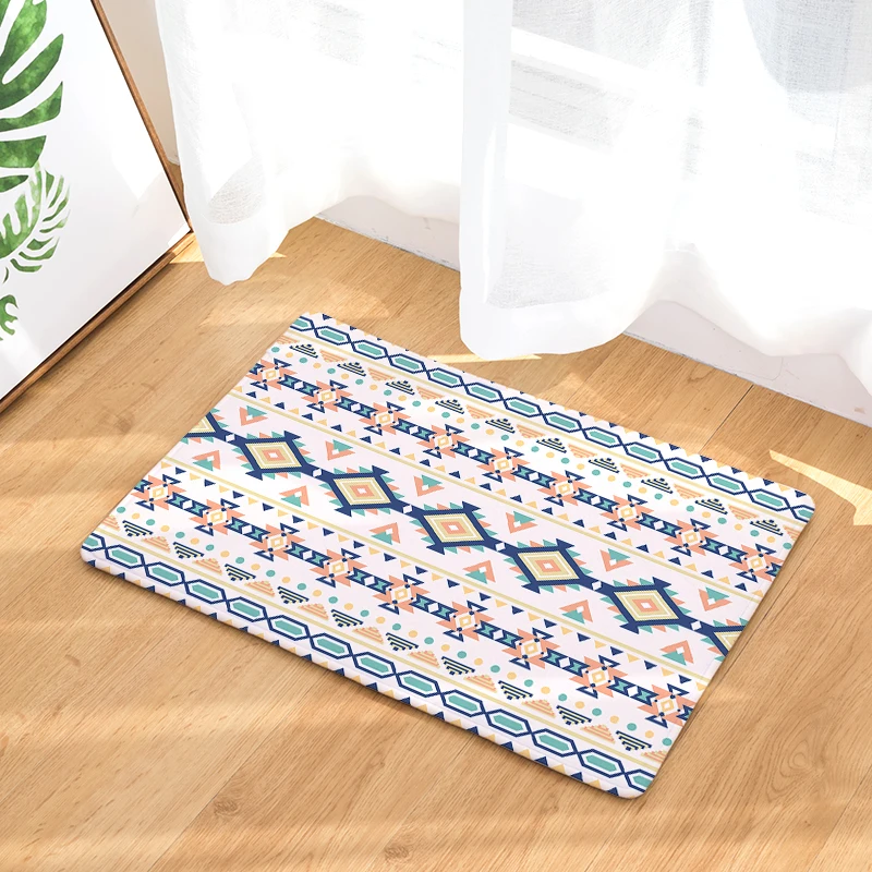 New Arrival Geometric Element Print Dust-Proof Carpets Bathroon Mats Anti-Slip Rugs 40X60or50x80cm | Дом и сад