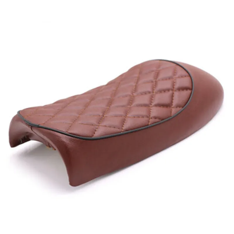 

Motorcycle Vintage Flat Brat/ Hump Saddle Cafe Racer Seat Cushion For BMW R50 60 70 Kawasaki KZ Suzuki GT125 GS500E Honda CB CL