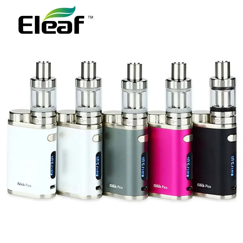 Новый набор Eleaf iStick Pico 75 Вт с мини баком MELO 3 2 мл новые серии режим VWTC istick Mod