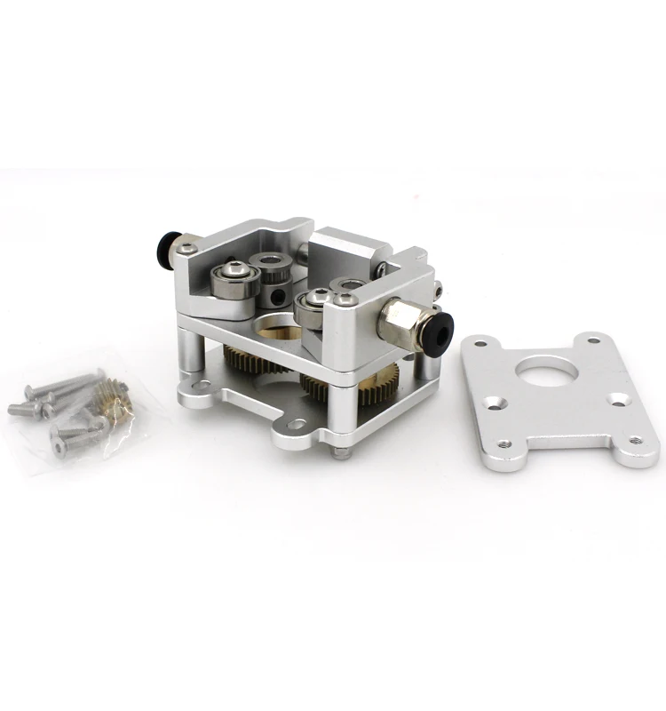 

1.75/3mm Ultimaker2+ upgrade all wheel metal bowden extruder