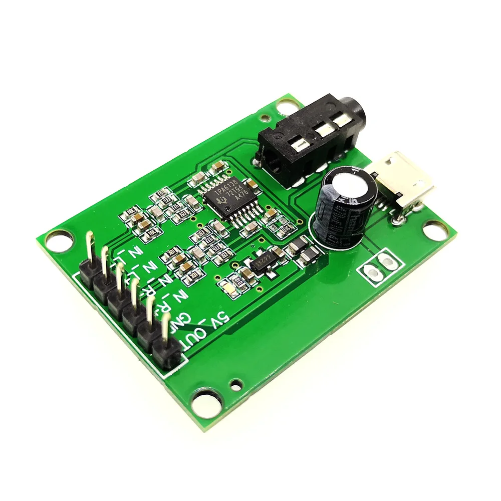 DC USB 5 В TPA6138 модуль усилителя Мощность аудио Amplificador пластина вход в AUX одиночный 3