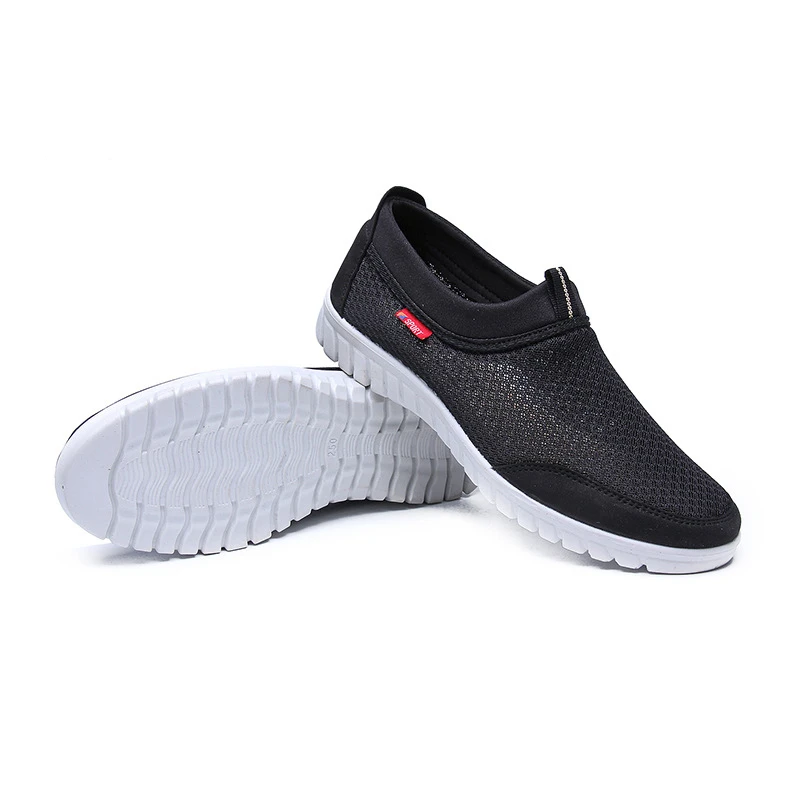 Upupper/мужская повседневная обувь сезон весна-осень дышащая сетчатая Летняя