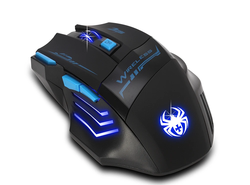 Профессиональная Беспроводная игровая мышь оптическая 2400 dpi 2 4G компьютерная