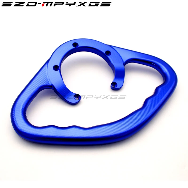 Синий Для SUZUKI GSX-S750 GSX S750 GSX-S 750 GSXS750 2011- CNC алюминиевые пассажирские рукоятки поручень, Ручка Рукоятка - Цвет: Синий
