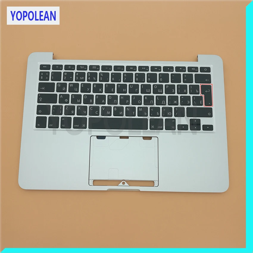 Новый чехол с русской клавиатурой Big Enter для Macbook Pro Retina 13 дюймов A1502 2013 2014 EMC 2678