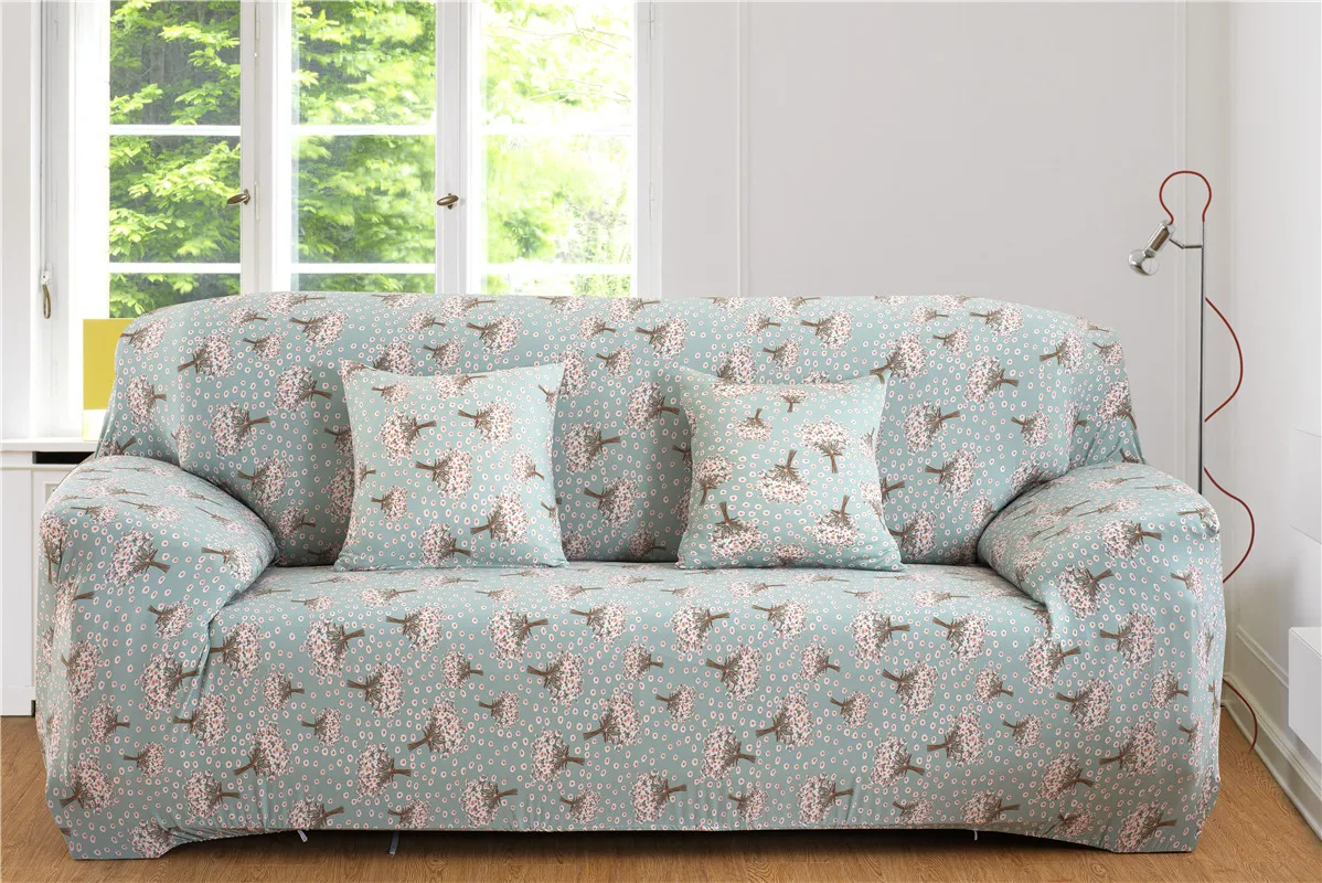 24 Цвет сад ветер диван Чехол стрейч Four Seasons чехлы для диванов мебель крышка 1/2/3/4 сиденья