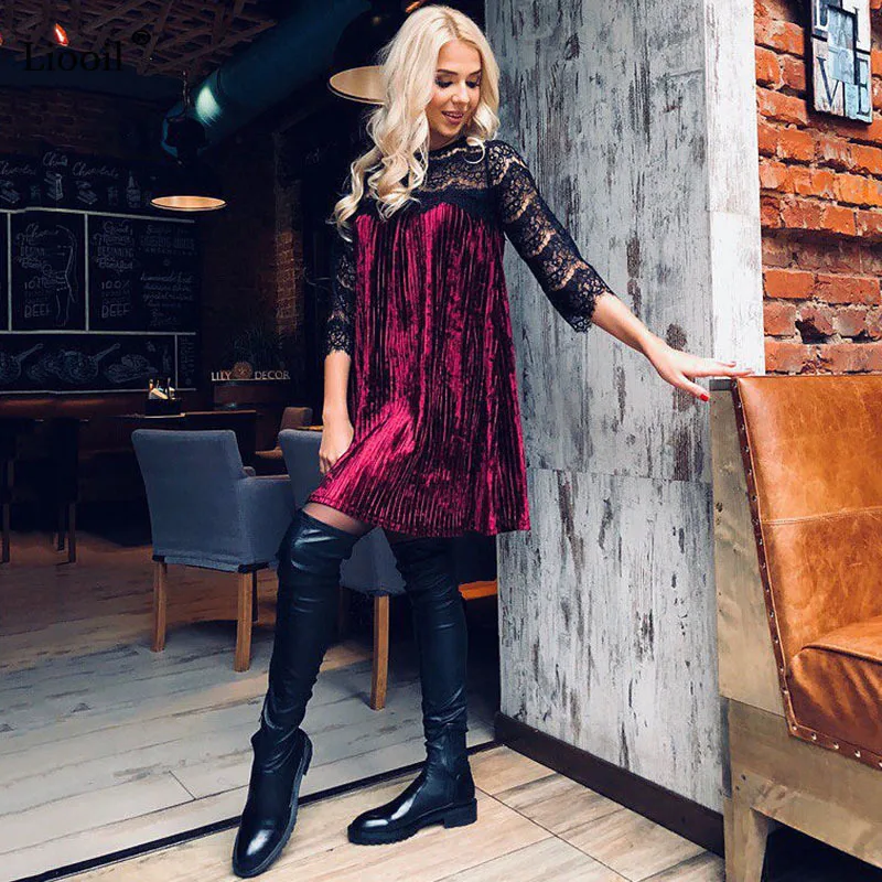 Лоскутные кружевные платья для женщин одежда ночного клуба сексуальная