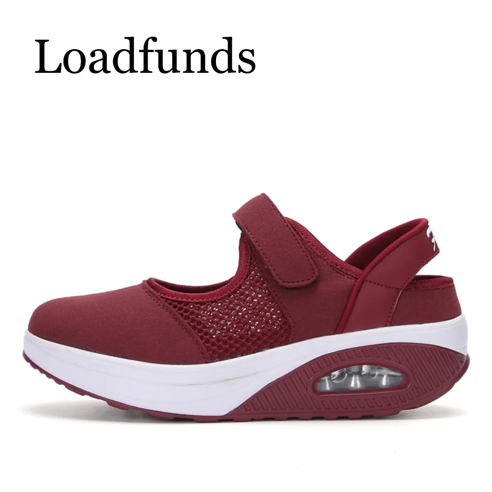 Loadfunds/Новые летние женские туфли на плоской платформе босоножки с