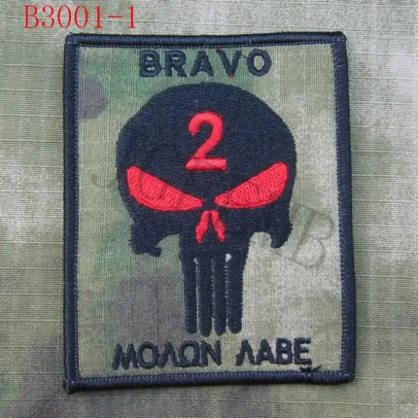 DEVGRU NSWDG SEALTEAM BRAVO 2 SkullS Sparta Morale Embroidery patch | Дом и сад