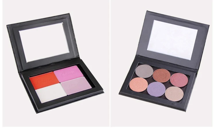 Coosei make up Магнитная палитра гладкие тени для век palete 6 цветов пустой магнит палитра теней для век Профессиональная палитра теней