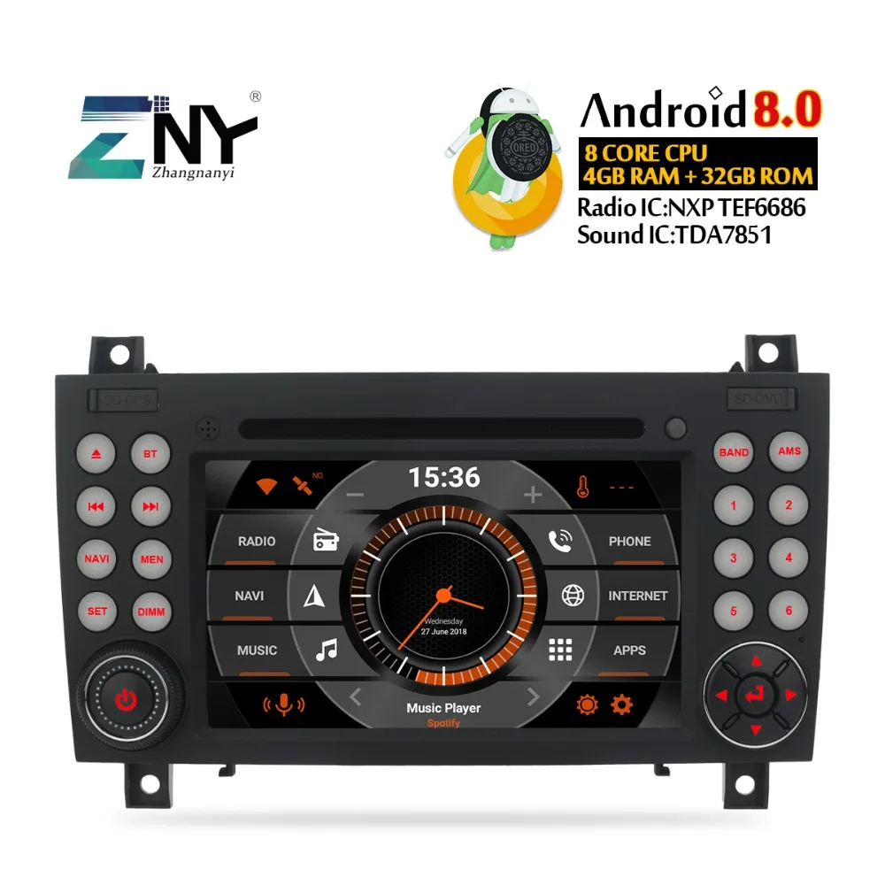 4 ГБ Оперативная память 7 &quotAndroid автомобильный DVD gps для Benz R171 W171 SLK230 SLK280 SLK300 SLK320