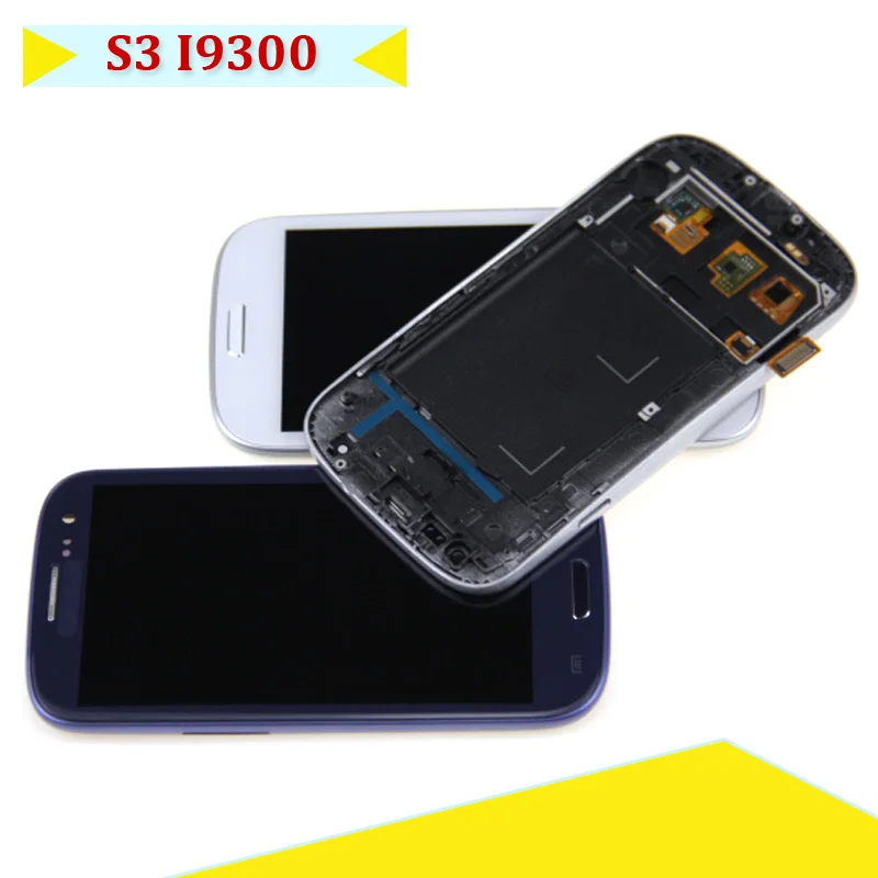 AAA lcd дисплей для samsung S3 I9300 I9300I NEO экран сенсорный дигитайзер сборка|Экраны