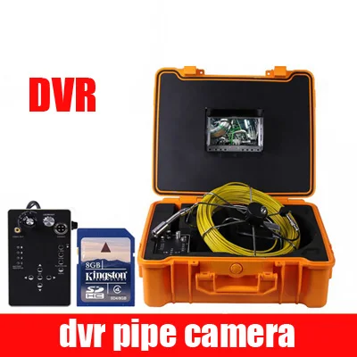 dvr camera Bestwill 50 м sony CCD 700TVL эндоскоп змея канализационная камера труба настенная инспекционная клавиатура DVR камера с счетчиком - Цвет: dvr camera