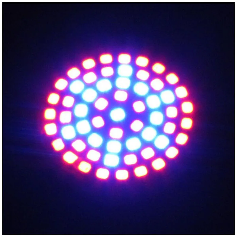 LED E27 12 Вт лампа для выращивания SMD 60 светодиодов AC 220 В полный спектр комнатных