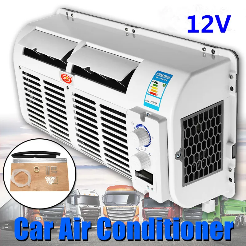 100W 12 V/24 V настенный автомобильный Кондиционер воздуха dehumidifie многофункциональный вентилятор охлаждения испаритель для автомобиля Караван грузовик
