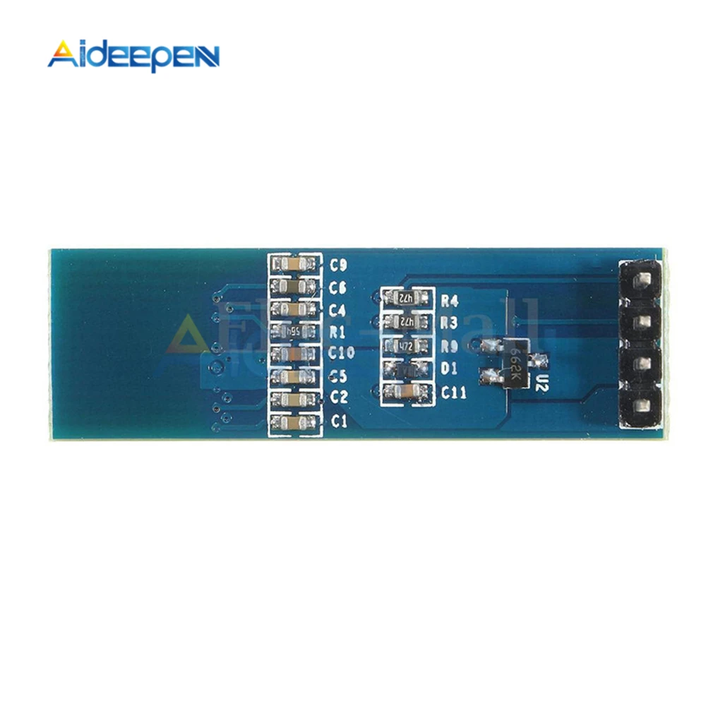 0 91 дюймов 128x32 IIC I2C белый OLED ЖК-дисплей DIY модуль SSD1306 Драйвер IC DC 3 V 5V для Arduino PIC |