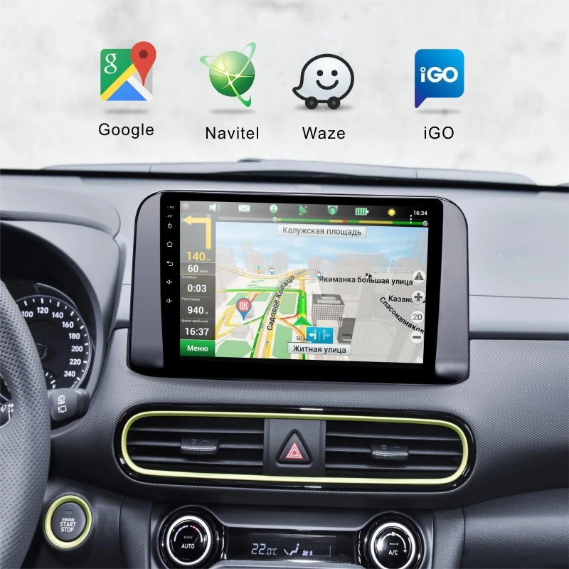 Dinpei Android 9,0 автомобильный Радио мультимедийный плеер для hyundai Kona Encino gps навигация Wifi видео carplay androidauto
