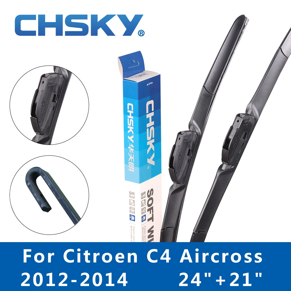 Щетка стеклоочистителя для лобового стекла автомобиля CHSKY Citroen C4 Aircross 2012 2013 2014