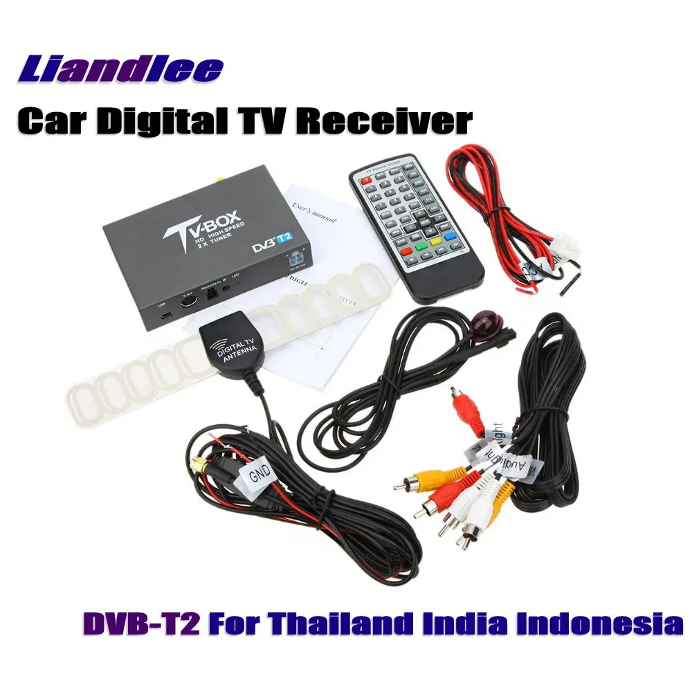 

Thailand Indonesia India Car Digital TV Receiver Host Mobile HD Turner Box Antenna High Speed / DVB-T2-T337